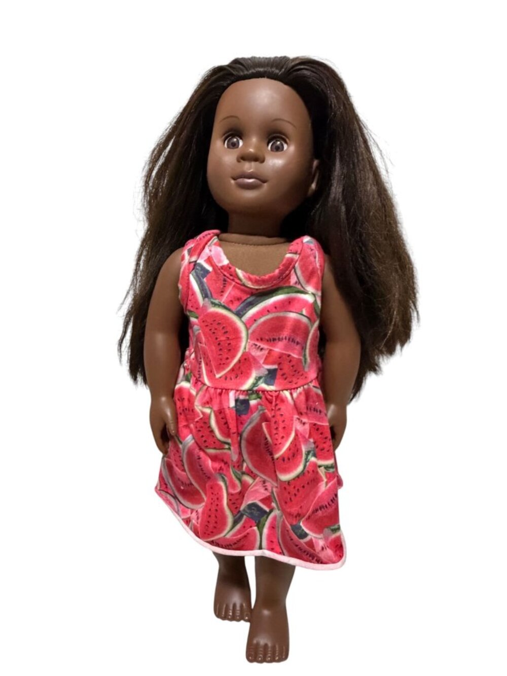 Battat 199 Our Generation 18-Inch Doll Soft Body African American Girl Long Hair